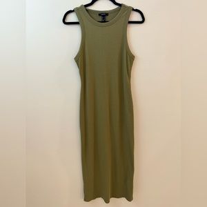 Forever 21 Midid Bodycon Ribbed Dress